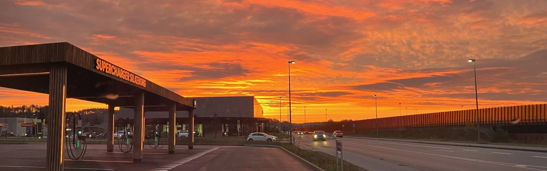 Charge your car while enjoying the the sunrise